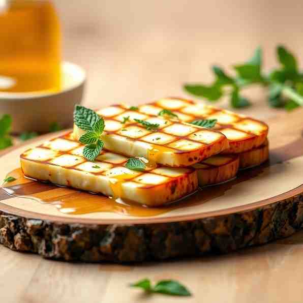 Easy Grilled Halloumi Cheese Recipe